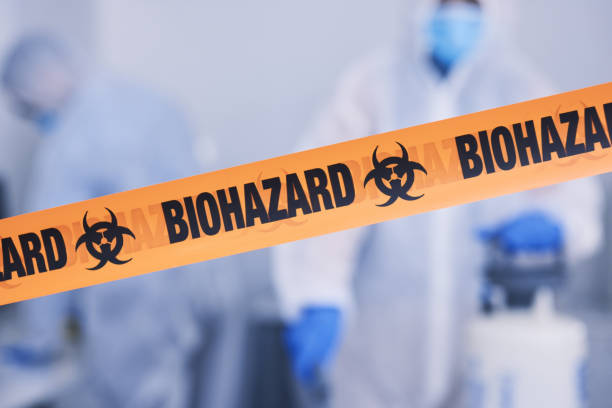 Professional Blood Cleanup technician working in Magna, UT
